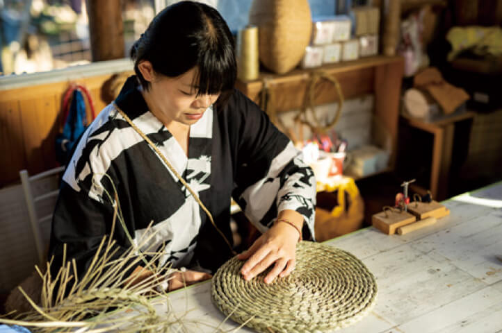 七島藺工房 ななつむぎ